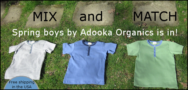 Organic made in USA boutique designer children's clothing - Free shipping
